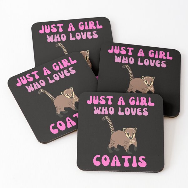 Item preview, Coati Just A Girl Who Loves Coatis Funny Coati Lovers designed and sold by Sarah38.