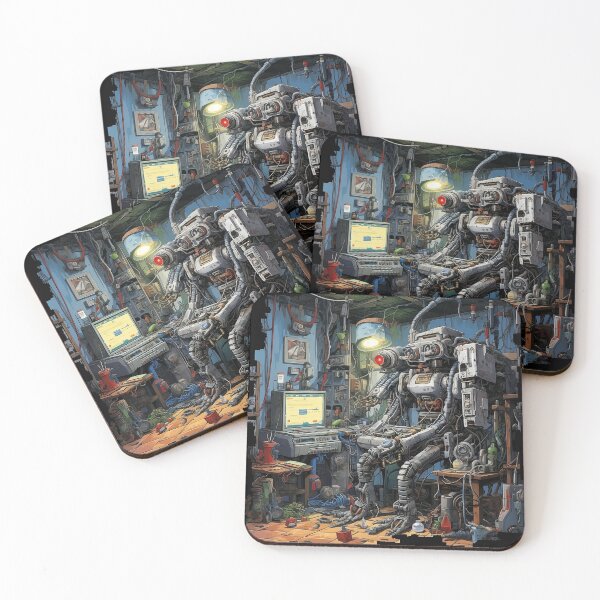 Item preview, robot under repair designed and sold by Quijote-.