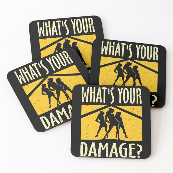 Item preview, What's your damage? designed and sold by KsuAnn.