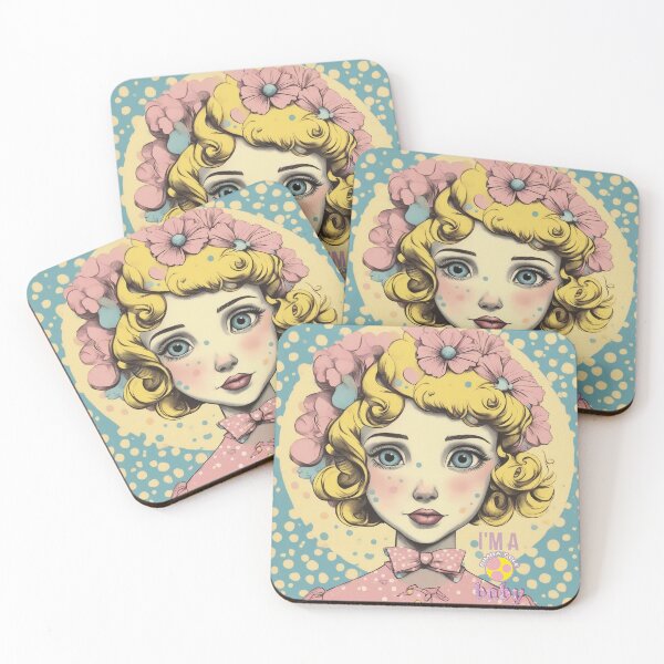 Item preview,  I am a Pimba Y Olé baby, sweet girl & daisies designed and sold by Pimbayole.