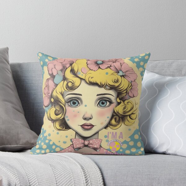 Item preview,  I am a Pimba Y Olé baby, sweet girl & daisies designed and sold by Pimbayole.