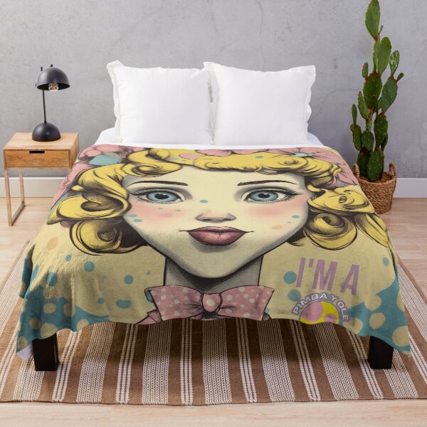 Item preview, I am a Pimba Y Olé baby, sweet girl & daisies designed and sold by Pimbayole.
