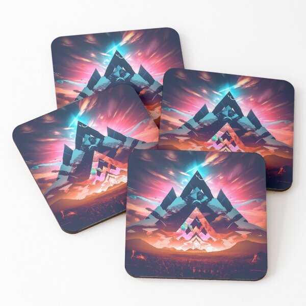 Item preview, "Celestial Mountain Whispers" designed and sold by Art-Vortex-fr.