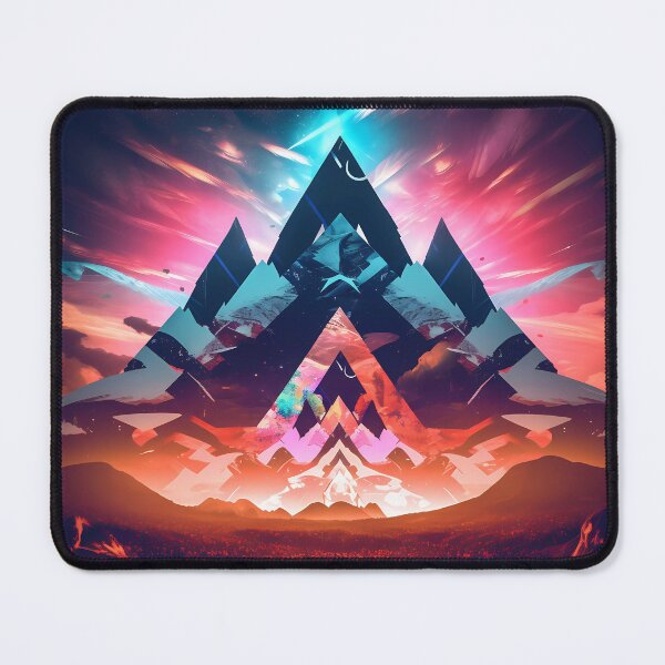 Item preview, "Celestial Mountain Whispers" designed and sold by Art-Vortex-fr.