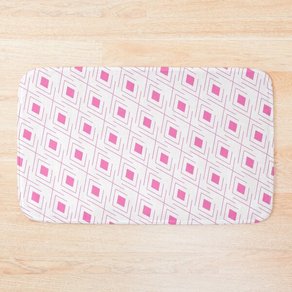 Item preview, Pink geometric squares and cross designed and sold by itsggdesigns.
