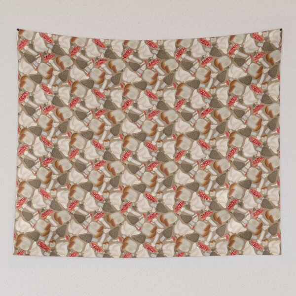 Item preview, Mushroom pattern designed and sold by daisyandlime.