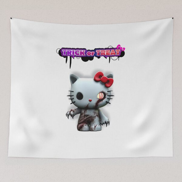 Item preview, kitty trick or treat designed and sold by studiojer.