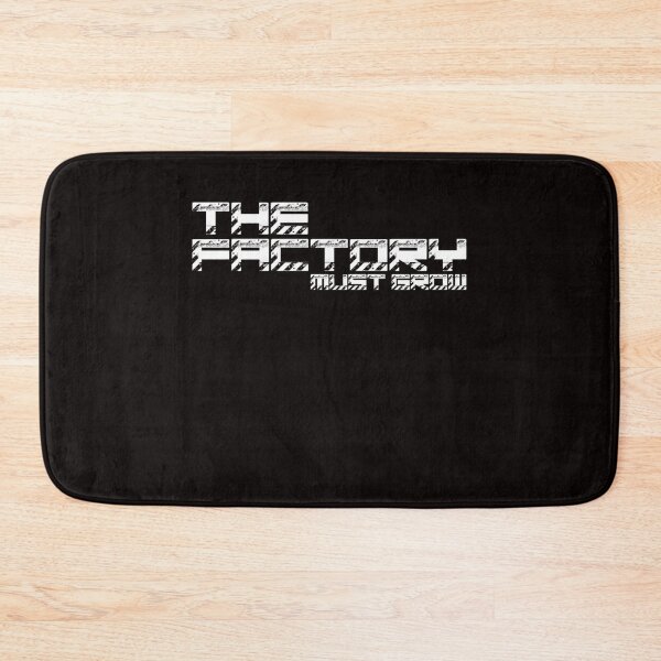 Item preview, The Factory Must Grow Factorio Meme designed and sold by KYLEGILBER.