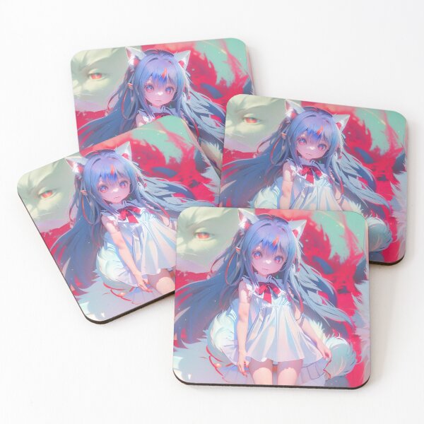 Item preview, Wolf Girl White designed and sold by Stefo2AIPics.