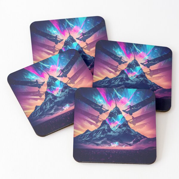 Item preview, "Celestial Mountain Whispers" designed and sold by Art-Vortex-fr.