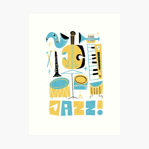 Vintage Jazz Music - Retro Mid-Century Style