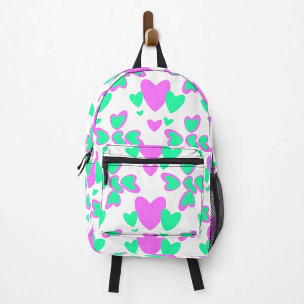 Item preview, Pink and Green Hearts Hand Drawn- Repeating Pattern designed and sold by Victoria Rose.