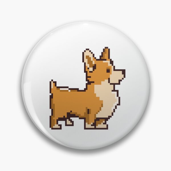 Item preview, Corgi Made Of Pixels designed and sold by StorylineStyle.
