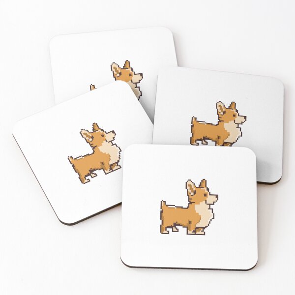 Item preview, Corgi Made Of Pixels designed and sold by StorylineStyle.