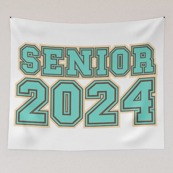 Item preview,  Retro tipography Senior 2024 Sport Old Graduation designed and sold by HomeCoquette.