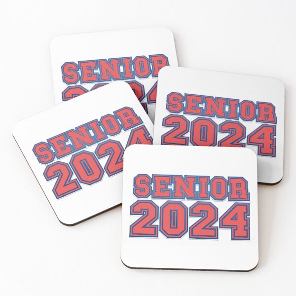 Item preview,  Retro Red tipography Senior 2024 Sport Old Graduation designed and sold by HomeCoquette.