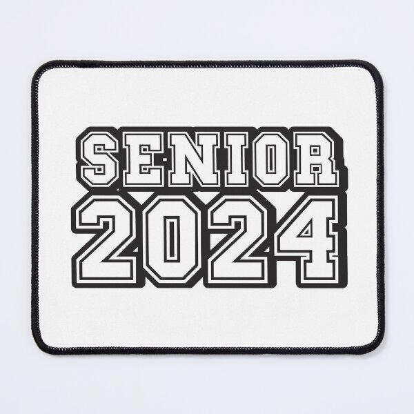 Item preview, Retro Black tipography Senior 2024 Sport Old Graduation designed and sold by HomeCoquette.