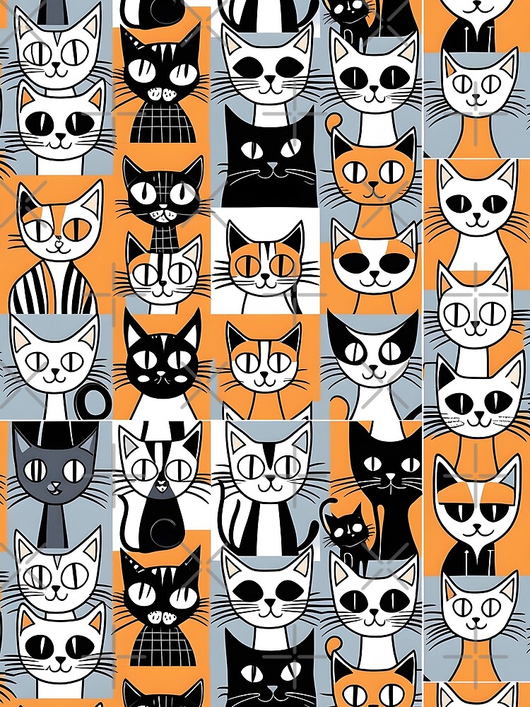 My Strange Cats lV Poster for Sale by DevemDavam