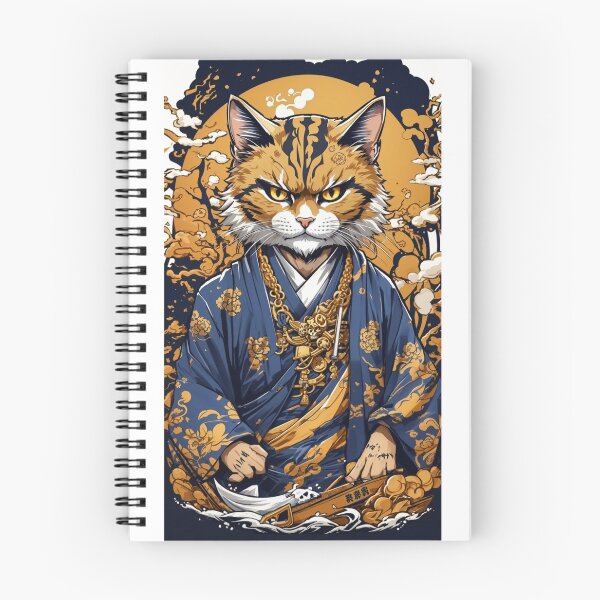 Item preview, Japanese  Pirate Cat Captain designed and sold by catsandcatstore.