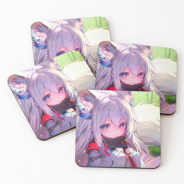 Item preview, Fox girl in the forest designed and sold by Stefo2AIPics.