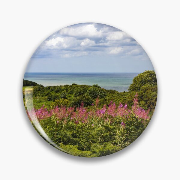 Item preview, Tranquil Escape Coastal Path at Cromer designed and sold by Avril Harris.