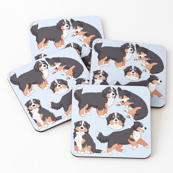 Item preview, Cute bernese mountain dog pattern  designed and sold by Yaragold.