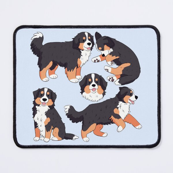 Item preview, Cute bernese mountain dog pattern designed and sold by Yaragold.