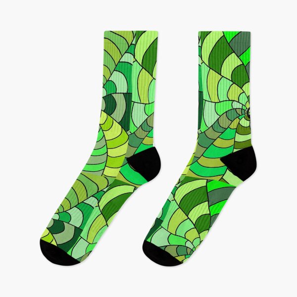 Item preview, Hypnotic mushroom green designed and sold by LexSmithDesign.