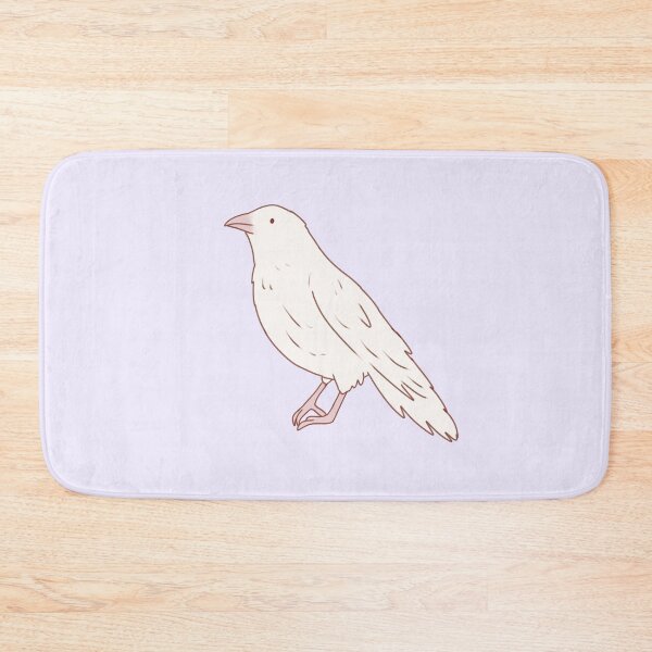 Item preview, White crow art designed and sold by Mayarart.