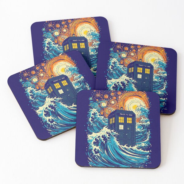 Item preview, The great kanagawa wave and the blue box designed and sold by kharma zero.