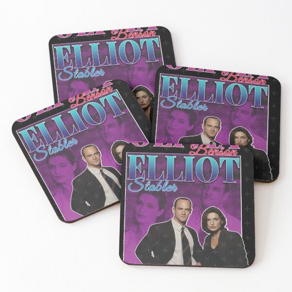 Item preview, Olivia Benson & Elliot Stabler 90s Inspired Vintage Homage Condensed designed and sold by SharonBeier.