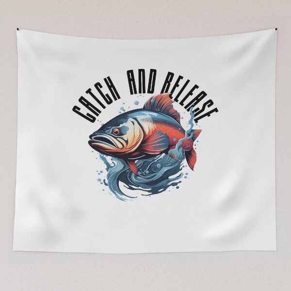 Item preview, Fishing with norm, Catch and release designed and sold by Teescount.