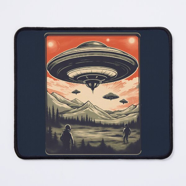 Item preview, Ufo propaganda style designed and sold by lumbarjack.