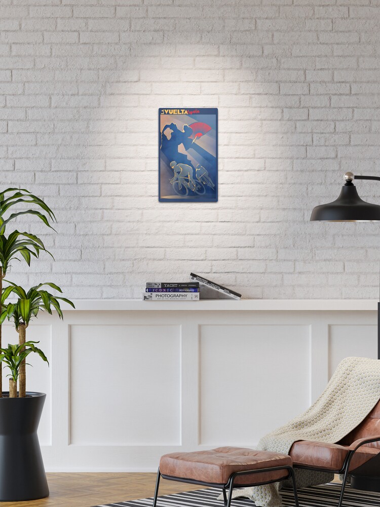 Thumbnail 1 of 4, Metal Print, La Vuelta Espana designed and sold by SFDesignstudio.