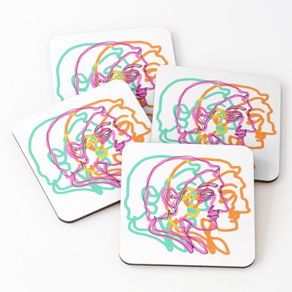 Item preview, Abstract face  designed and sold by Roses Mond.