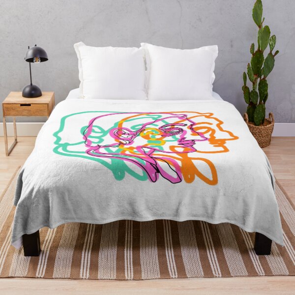 Item preview, Abstract face  designed and sold by Roses Mond.