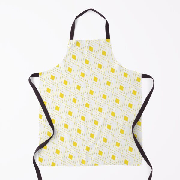 Item preview, Golden yellow geometric squares and cross designed and sold by itsggdesigns.