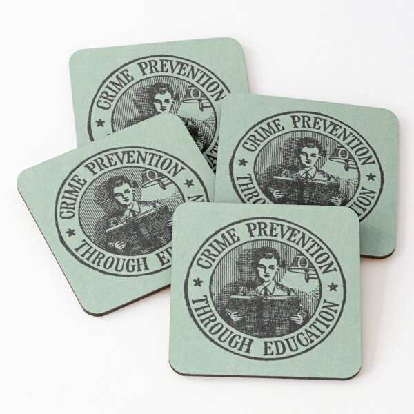 Item preview, Crime prevention through education designed and sold by Donkey's Salad.