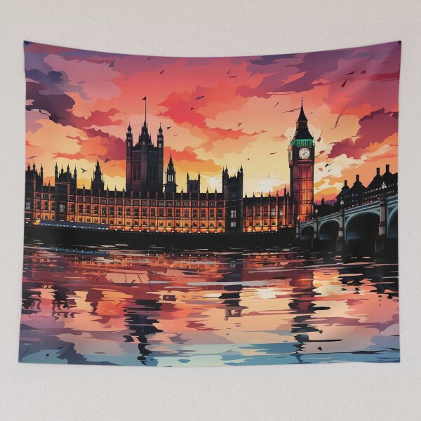 Item preview, London Big Ben at Sunset designed and sold by Gravitylessarts.