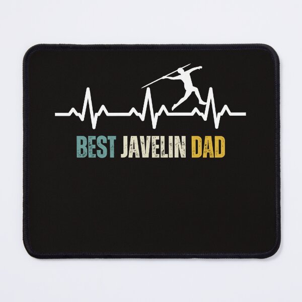 Item preview, Best Javelin Dad Heartbeat Retro Funny Javelin Throw Athlete designed and sold by Sarah38.