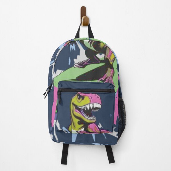 Item preview, Pink dinosaur on a surfboard designed and sold by inarausch2023.