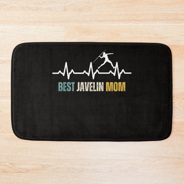 Item preview, Best Javelin Mom Heartbeat Retro Funny Javelin Throw Athlete designed and sold by Sarah38.