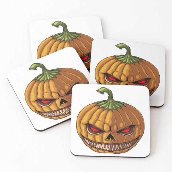 Item preview, Pumpkin carving evil face designed and sold by CyberWindow.