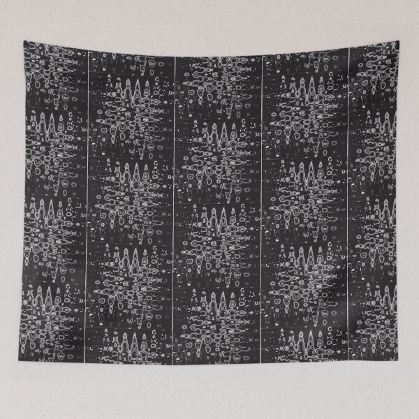 Item preview, AQUEOUS FORMS IN N BLACK CRYSTAL designed and sold by GodieArt.