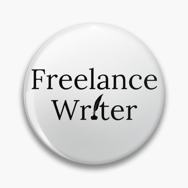 Item preview, Freelance Writer - Quill and Ink - Black Text designed and sold by TheKnightWriter.