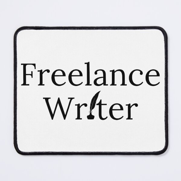Item preview, Freelance Writer - Quill and Ink - Black Text designed and sold by TheKnightWriter.