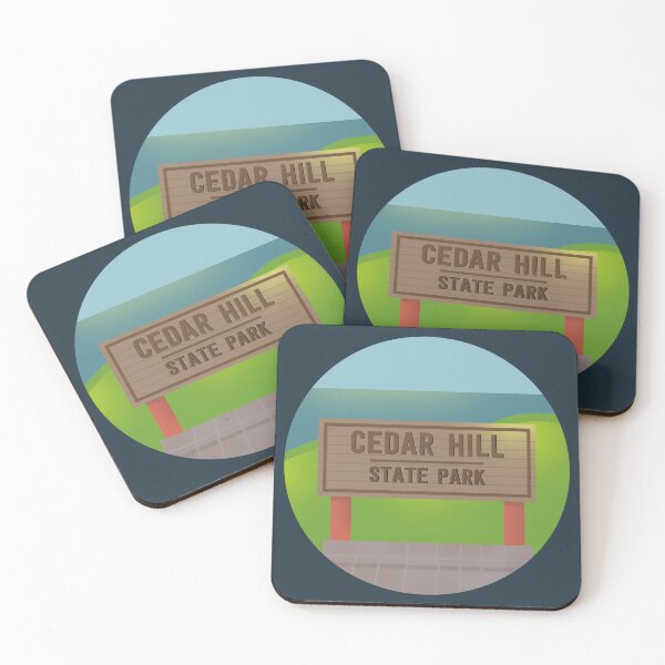 Item preview, Cedar Hill State Park designed and sold by AdventureModa.