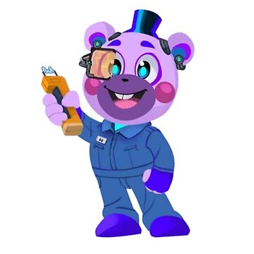 Five Nights At Freddy's Security Breach - HELPY Art Board Print