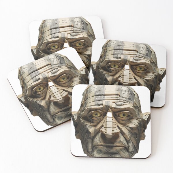 Item preview, face art money paper mask  designed and sold by Amser77.