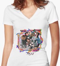 Asap Mob - Yams Day Women's Fitted V-Neck T-Shirt